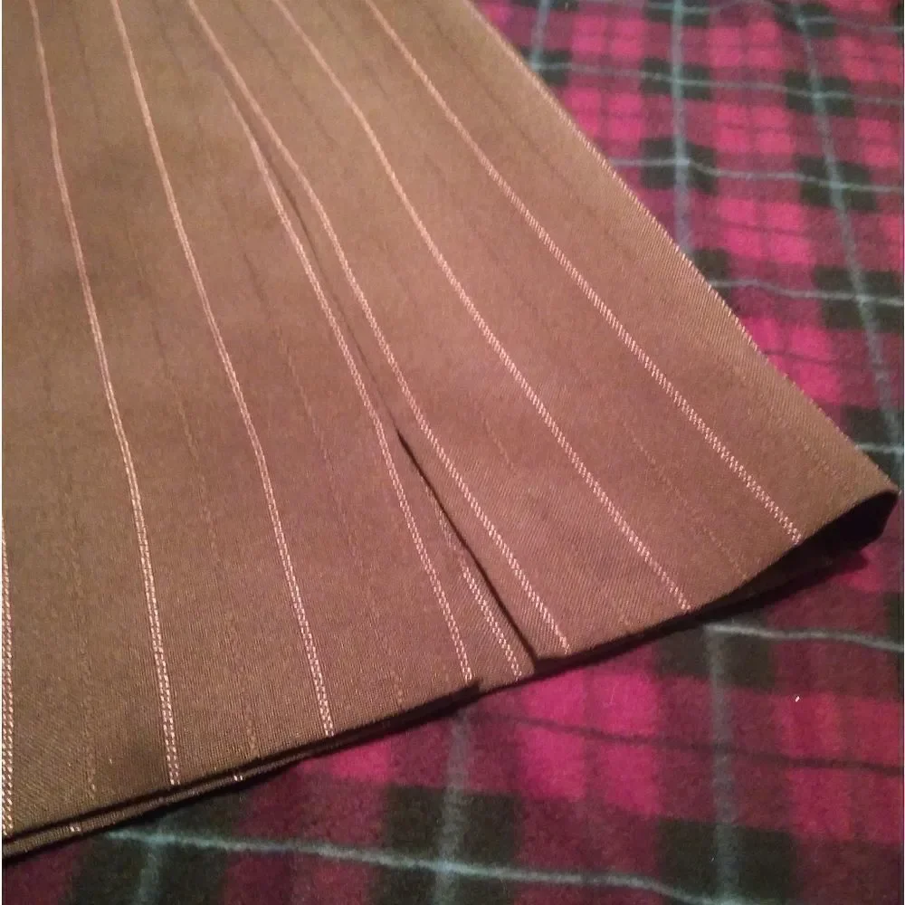🤠Pinstriped Mini Skirt Size 6
